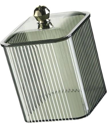 Portable Sturdy Cotton Pad Holder Stylish Home Accessory Portable for Efficient Cosmetic Storage and Organization Green - Buy Online on SooperMarket.com