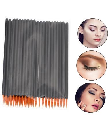 BELLIFFY 100pcs Disposable Eyeliner Brush Makeup Lip Lip Gloss Tool Brush Girl Fine Point 9x6.5cm As Shown - Buy Online on SooperMarket.com