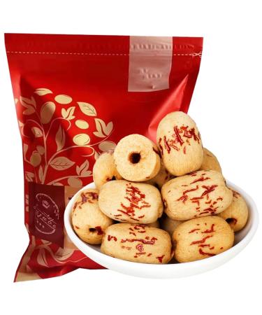 Coreless peeled dried red dates 500g seedless dried red dates Sweet Dried Jujube Fruit for Snacking Brewing Tea Soup Baking Oatmeal
