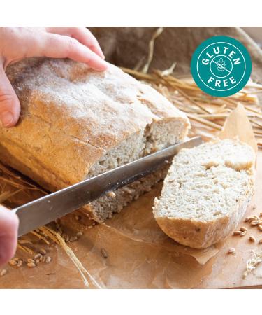 Judee's Gluten Free Bread Flour Mix 4 lb - Versatile Mix for Homemade Bread, Pizza, Bagels & More - Baking and Cooking Essential - 4 Pound Pack - Buy Online on SooperMarket.com