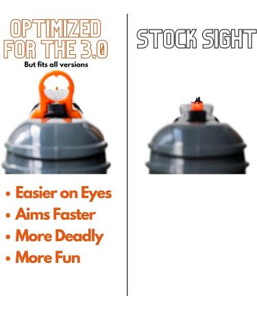 Bug-A-Salt 3.0 Rear Sight + Laser Upgrade Kit - Enhance Your Accuracy - Buy Online on SooperMarket.com
