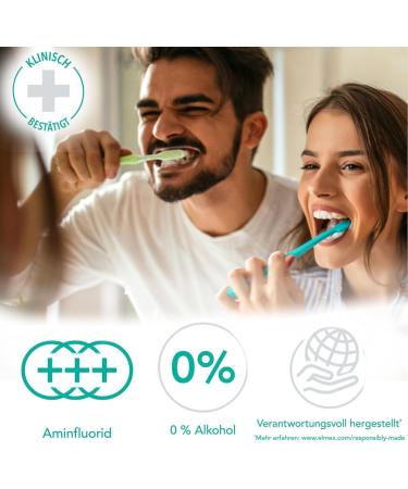 Elmex SENSITIVE PROFESSIONAL Toothpaste 75ml Set of 6 & Celexqua Toothbrush Cap - Gentle Whitening for Sensitive Teeth | International Shipping - Buy Online on SooperMarket.com