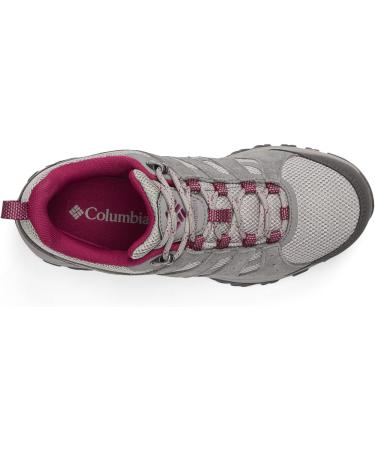 Columbia Redmond III WP Women's Waterproof Hiking Shoes - EU Size 38 - Ti Titanium & Red Onion - Buy Online on SooperMarket.com