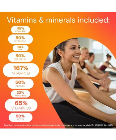 One A Day Multi+ Immunity Gummies For Adults - Immunity Multivitamin for Women And Men Plus Daily Immune Support With Vitamin C Vitamin D And Zinc To Support Immune Function 120 Gummies - Buy Online on SooperMarket.com