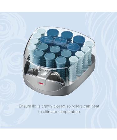 Conair Compact Multi-Size Hot Rollers in Blue - Create Amazing Curls with Ease - Buy Online on SooperMarket.com