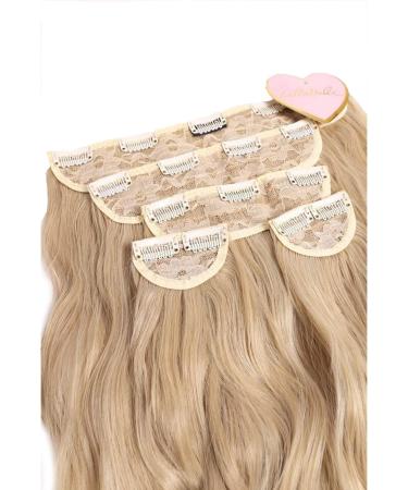 Shop LullaBellz Extra Thick 26 Clip-In Hair Extensions - California Blonde | 5 Pack for Gorgeous Volume - Buy Online on SooperMarket.com