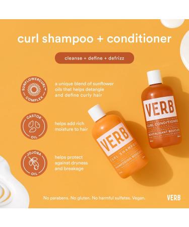 Verb Curl Shampoo + Conditioner Duo- 12 oz / 355 ml (2 count) - Buy Online on SooperMarket.com