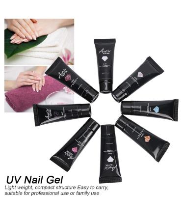 8pcs Nail Extension Gel Set - Premium Fast-Building Sequins Nail Art Gel for Professional Manicure - International Shipping Available - Buy Online on SooperMarket.com