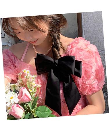 BELLIFFY Bow Hairpin Large Hair Bows for Women Ribbon Hair Clip Ribbon for Hair Big Hair Bows Hair Clips Hair Ribbons Hair Barrettes for Women Barrettes for Thick Hair Large Bow Hair Clip - Buy Online on SooperMarket.com