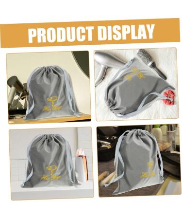 Mikinona 3pcs Hair Dryer Storage Bag Blow Dryer Hair Dryer Organizer Classic Curling Iron Fabric Travel 25.00X22.00X0.50CM 1 - Buy Online on SooperMarket.com