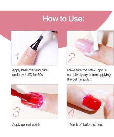 LTYYWBFB Liquid Latex Nails Peel Off Latex Tape for Nails Art Peel Off Cuticle Protector for Nail Painting Skin Barrier Protector for Gel Polish - Fast Drying Odorless Nail Polish Guard 15ML 15 ml (Pack of 1) - Buy Online on SooperMarket.com