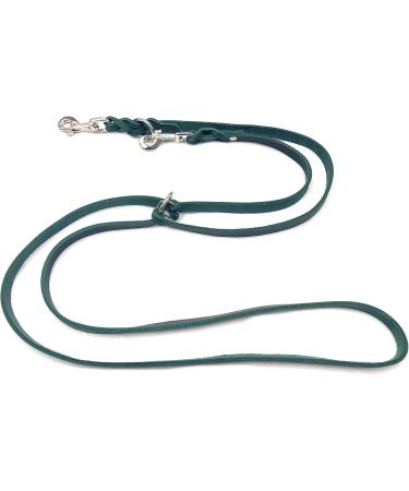 Double Linen Dog Liner for Small & Large Dogs - Adjustable 2m 2.4m 2.8m 3.5m 5m - Fir Green - Buy Online on SooperMarket.com