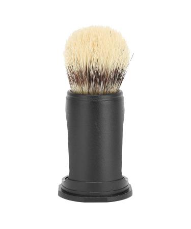 Natudeco Men's Shaving Brush - Premium Beard & Facial Cleaning Brush with Black Drip Stand | Ideal for Wet Shaving & Hairdressing Tools - Buy Online on SooperMarket.com