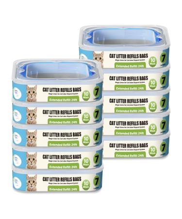 Cat Litter Refills Cartridge Compatible with 1 count (Pack of 10)