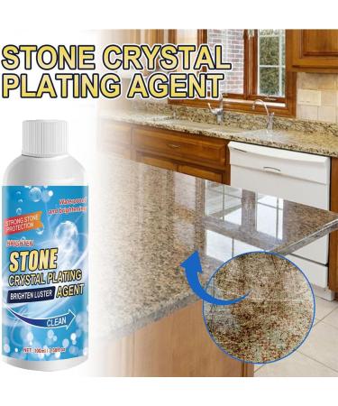 Stone Stain Remover Cleaner Kitchen Marble Oil Stain Cleaner Marble Stain Remover Marble Nano Crystal-Plating Agent Marble Water Stain Remover For Marble Quartz Tile Granite (1PCS) - Buy Online on SooperMarket.com