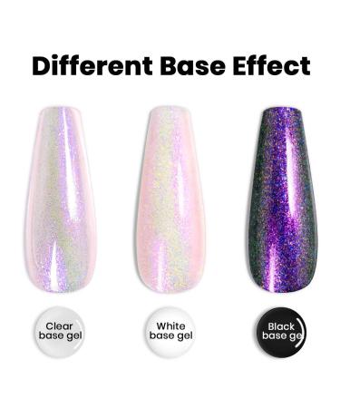 RARJSM Mermaid Shell Glimmer Purple Sparkle Gel Nail Polish 7.5ML - UV LED Curing Required - Buy Online on SooperMarket.com
