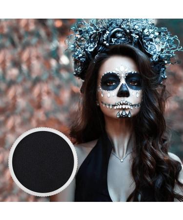 Go Ho Black Face Body Paint 0.88 oz - Water Based Creamy SFX Makeup for Halloween Cosplay & Festivals - Buy Online on SooperMarket.com