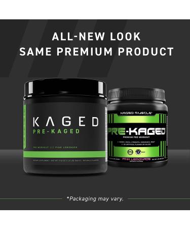 KAGED MUSCLE Pre Workout Powder for Men & Women - Intense Energy, Focus & Pumps - Fruit Punch Flavor - 20 Servings - Buy Online on SooperMarket.com