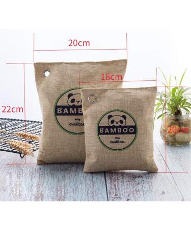 Buy Bamboo Coal Air Purification Bags - Activated Carbon Smell Absorbers & Moisture Removers (3 Pack - 200g Each) for Home & Car | Eco-Friendly Fresheners - Buy Online on SooperMarket.com
