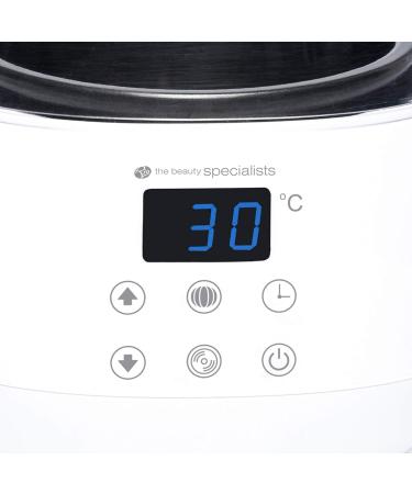 Rio Professional Wax Heater Suitable For All Wax Types including Hard Creme & Soft Automatic Temperature Control Multiple Temperature Settings LCD Rapid Heat-Up - Buy Online on SooperMarket.com