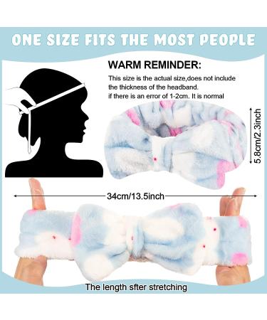 36 Pcs Fluffy Spa Headband Set | Soft Towel Headbands for Skincare & Makeup | Women's Cosmetic Headband for Shower & Spa | Perfect Gift Idea - Buy Online on SooperMarket.com
