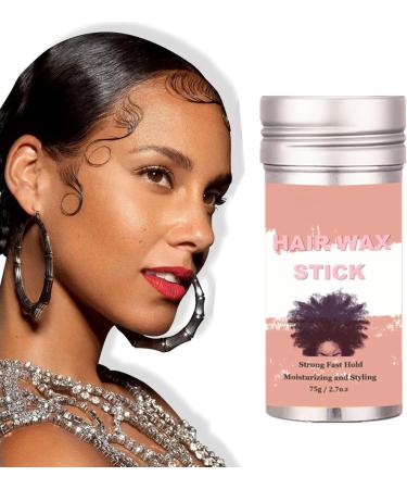 Hair Wax Stick 75g Soft Shiny Hair Styling Wax Non Greasy Styling Cream Hair Wax Stick for Frizzy Hair Gel Stick for Control - Buy Online on SooperMarket.com