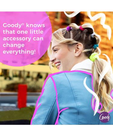 Goody Ouchless Women's Elastic Hair Ties - 29 Count Black - 2MM - Pain-Free Accessories for Braids & Ponytails - Buy Online on SooperMarket.com