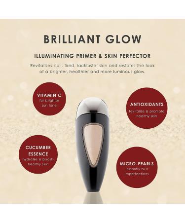 TEMPTU Brilliant Glow Illuminating Primer & Skin Perfector Airpod - Hydrating Formula, Medium/Deep Shades - Buy Online on SooperMarket.com