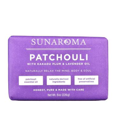 SUNAROMA Soap - 8.5oz (Patchouli Lavender)