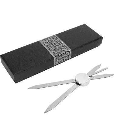 Eyebrow Makeup Ruler Eyebrow Mapping Ruler Eyebrow Stencil Ruler Stainless Steel 3 Point Positioning Eyebrow Makeup Ruler for Microblading Silver - Buy Online on SooperMarket.com