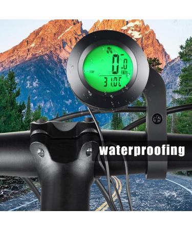 XPJBKC Wireless Bike Computer - Waterproof Speedometer with 3-Color Backlight | Multifunctional & Auto Wake-Up Feature - Buy Online on SooperMarket.com