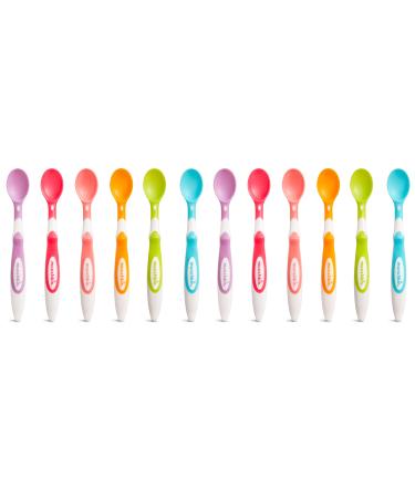 Munchkin 12 Piece Soft-Tip Infant Spoons 12 Count (Pack of 1)