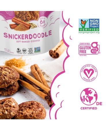 Maxine's Heavenly Soft-Baked Snickerdoodle Cookies - 7.2 oz (204g) | Gluten-Free Treat - Buy Online on SooperMarket.com