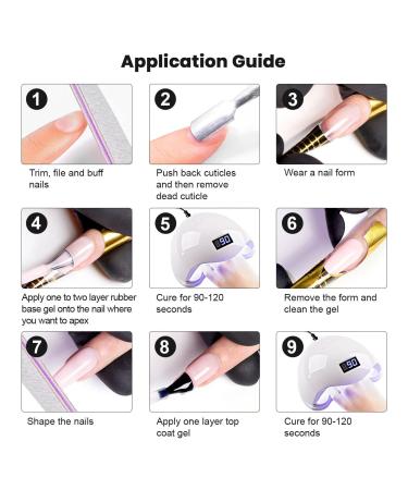 RARJSM Rubber Base Milky White Builder Gel - 15ml | Natural White Nail Strengthener for DIY Home Salon | Soak Off Curing | Builder Gel Soft White Rubber Base Coat - Buy Online on SooperMarket.com