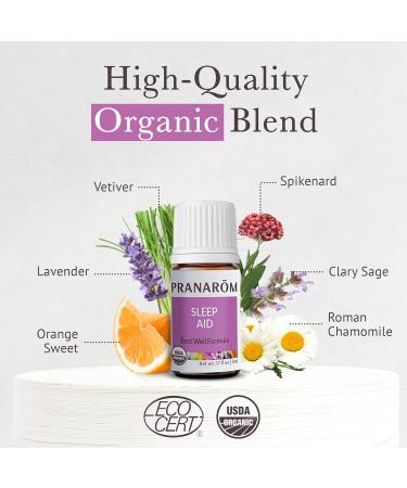 Pranarom Essential Oil Sleep Aid - Natural Relaxation 5ml | Quality Aromatherapy - Buy Online on SooperMarket.com