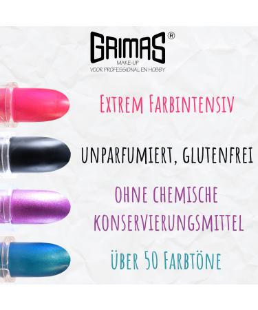 Grima's Professional Lipstick 5-15 Orange-Red - Vibrant Chemical-Free Gluten & Paraben Free 3.5g - Buy Online on SooperMarket.com