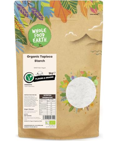 Wholefood Earth Organic Buckwheat Flour 3 kg | Raw GMO Free & Vegan | Certified Organic & Organic Tapioca Starch 2 kg | GMO Free | Vegan | Certified Organic + Tapioca Starch 3 kg (Pack of 1) - Buy Online on SooperMarket.com