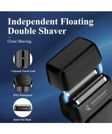 Professional Hair Clippers & Trimmer Kit for Men | Cordless Beard Trimmers & Foil Shaver Set Grooming & Hair Cutting Accessories - Buy Online on SooperMarket.com