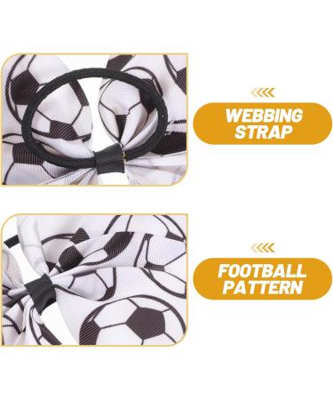 minkissy Elastic Ponytail Holder Soccer Hair Tie Soccer Hair Bow Tie Soccer Hair Accessory for Girl - Buy Online on SooperMarket.com