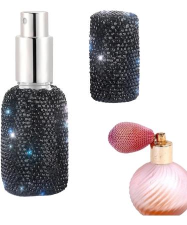 Toseky Perfume Bottle Spray - 30ml Atomizer Perfume Spray Bottle - Travel Reusable Bottle Container Empty Perfume Spray Bottle For Travel Black - Buy Online on SooperMarket.com