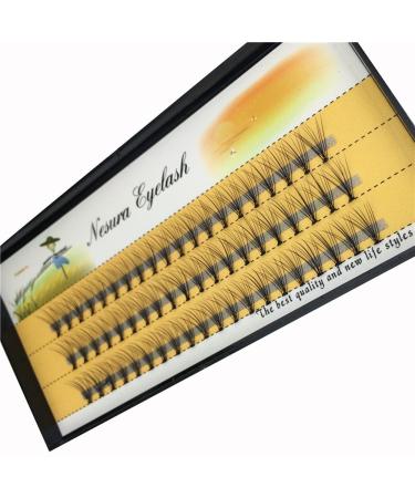 Scala 10 Root 60pcs Black Handmade False Eyelashes - Natural Long Individual Eyelashes Extension (10mm) - Buy Online on SooperMarket.com