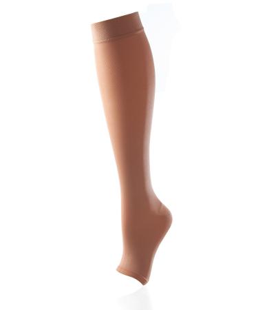 Activa Class 1 Below Knee Compression Stockings S Brown