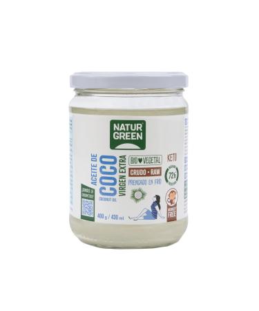 NaturGreen Organic Coconut Virgin Oil 430ml/400g