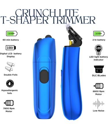 Buy Supreme Trimmer DLC T Shaper & Crunch Lite Haircutting Kit | Professional Barber Hair Trimmer ST5205 & STF600 Foil Shaver | International Shipping Available - Buy Online on SooperMarket.com