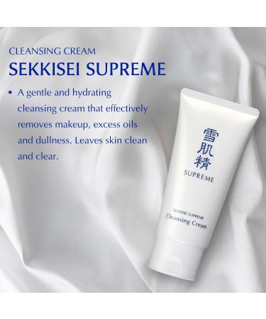 SEKKISEI Supreme Cleansing Cream - Hydrating Facial Cleanser (5 oz) | Gentle & Effective International Shipping - Buy Online on SooperMarket.com