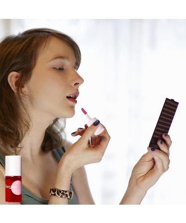 Jingling Lip and Cheek Tint Stain - Waterproof Apple Red Lipstick & Gloss | Moisturizing Make-up for Women | 7ml - Buy Online on SooperMarket.com