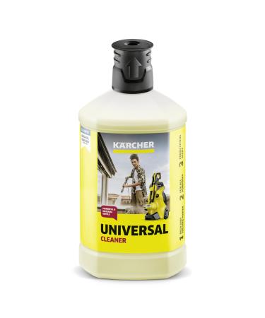 K rcher 1 L Universal Cleaner Plug and Clean Pressure Washer Detergent Yellow