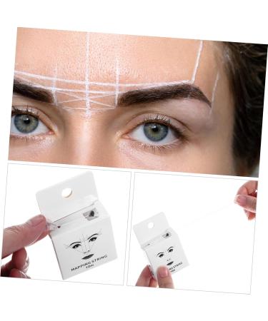 HAPINARY 1 set string Eyebrow Portable Facial Women Measuring Wooden with Drawing Line Precise Mapping - Buy Online on SooperMarket.com