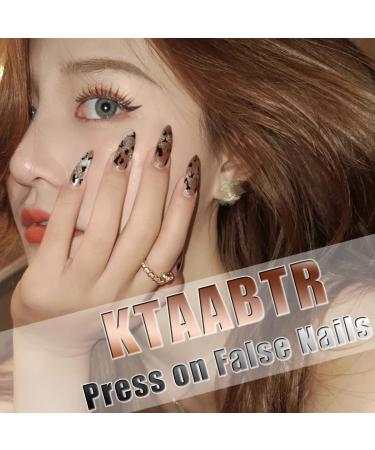 KTAABTR Independence Day Press on Nails - 24 Pcs Short French Tip 4th of July False Nails with Glue & American Flag Design for Women & Girls - Buy Online on SooperMarket.com