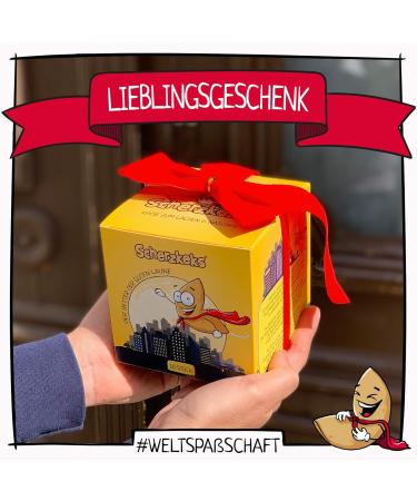 Scherzkeks Kids Fortune Cookies - 10 Fun Joke Cookies for Birthdays & Celebrations - Buy Online on SooperMarket.com